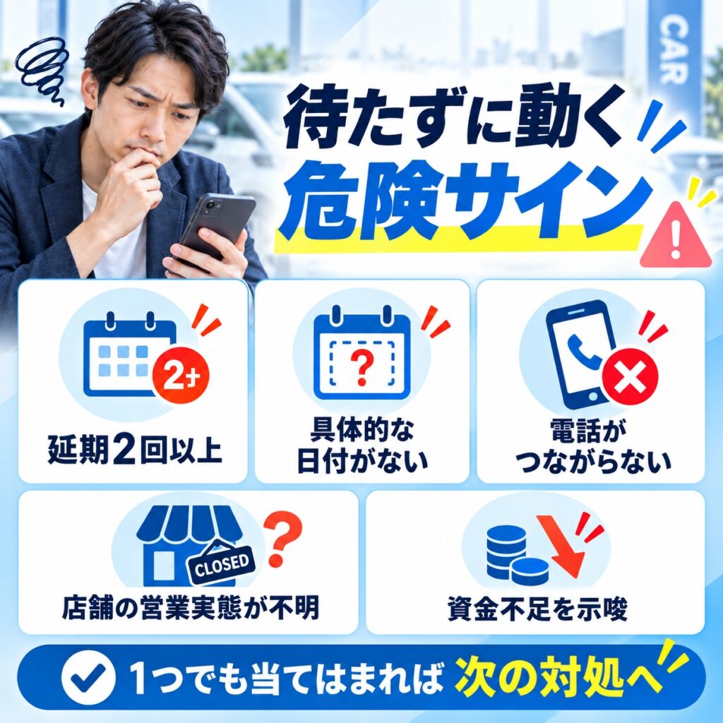 入金待ちを続けず対応を強めるべき危険サイン